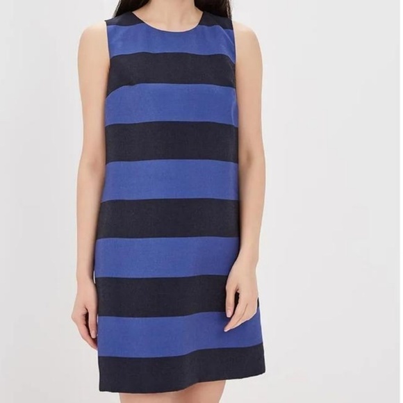 Blue Striped Banana Republic Sheath Dress (NWT) - Picture 1 of 3